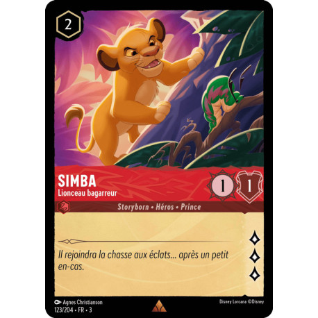 Simba : Lionceau bagarreur [Les Terres d'Encres]