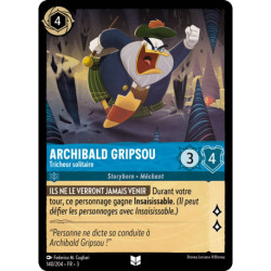 Archibald Gripsou : Tricheur solitaire [Les Terres d'Encres]