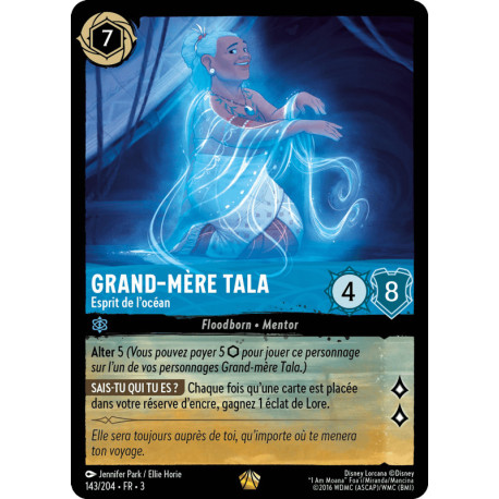 Grand-Mère Tala : Esprit de l’océan [Les Terres d'Encres]
