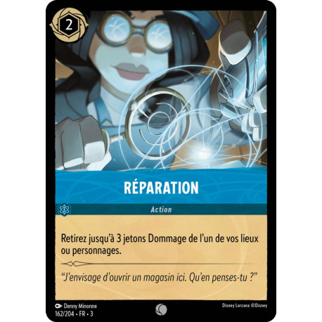 Réparation [Les Terres d'Encres]