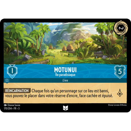 Motunui : Île paradisiaque [Les Terres d'Encres]