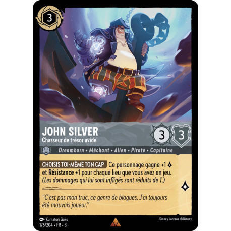 John Silver : Chasseur de trésor avide [Les Terres d'Encres]