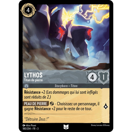 Lythos : Titan de pierre [Les Terres d'Encres]