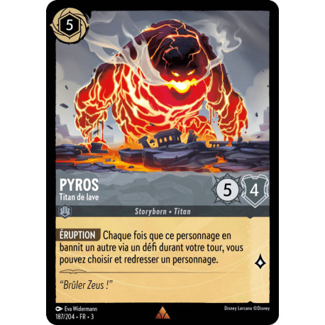 Pyros : Titan de lave [Les Terres d'Encres]