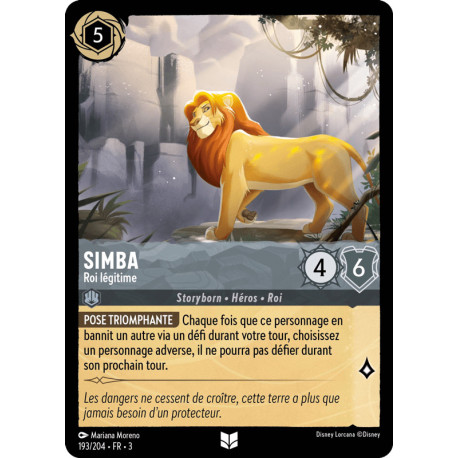 Simba : Roi Légitime [Les Terres d'Encres]