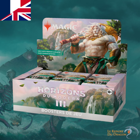 Display de 36 PLAY Boosters Horizons du Modern 3 (Mordern Horizons III) - Magic The Gathering 