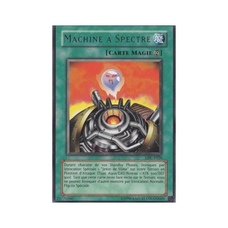 Machine à Spectre (R)