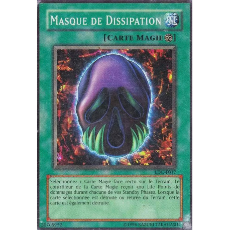 Masque de Dissipation (SR)