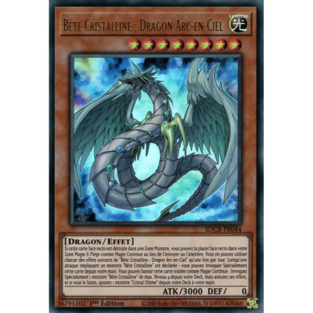 Bête Cristalline : Dragon Arc-en-Ciel (UR) [SDCB]