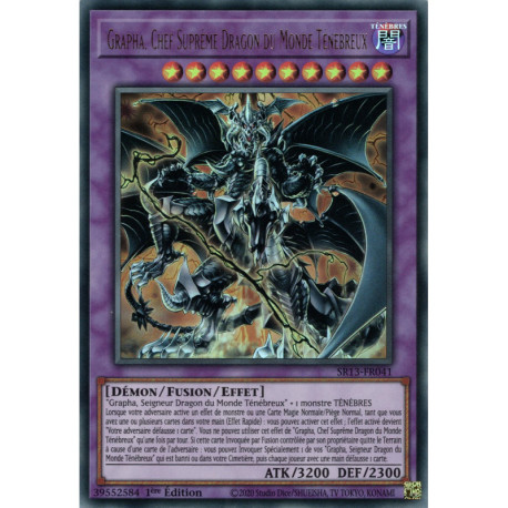 Grapha, Chef Suprême Dragon du Monde Ténébreux (UR) [SR13]