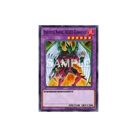 Executeur Phoenix, Héros Elementaire (UR) [EOJ]