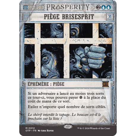 (Foil) Bleue - Piège brisesprit (M) [OTP]