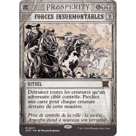 (Foil) Noire - Forces insurmontables (M) [OTP]