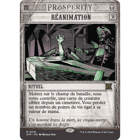 (Foil) Noire - Réanimation (R) [OTP]