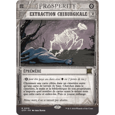 (Foil) Noire - Extraction chirurgicale (R) [OTP]