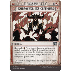 (Foil) Rouge - Embrocher les critiques (U) [OTP]