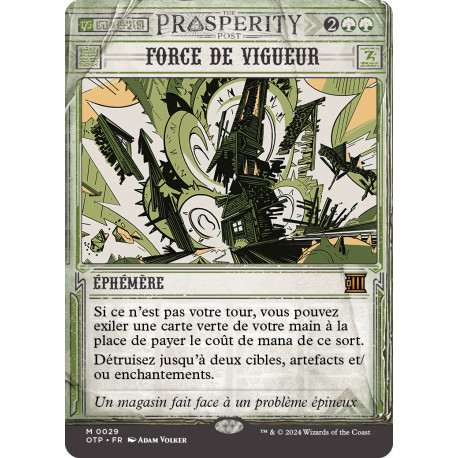 (Foil) Verte - Force de vigueur (M) [OTP]