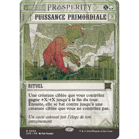 (Foil) Verte - Puissance primordiale (R) [OTP]