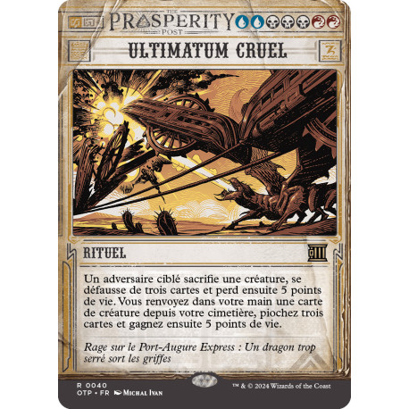 (Foil) Multicolore - Ultimatum cruel (R) [OTP]