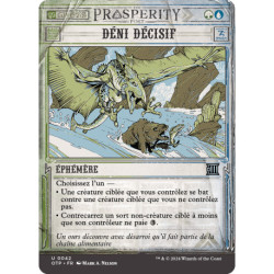 (Foil) Multicolore - Déni décisif (U) [OTP]