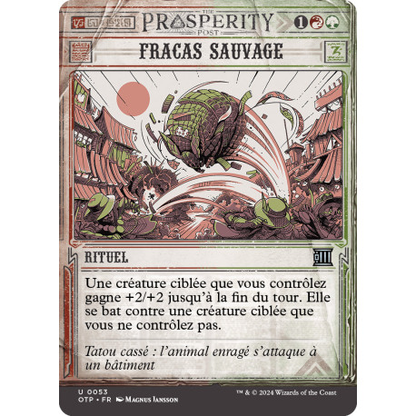 (Foil) Multicolore - Fracas sauvage (U) [OTP]