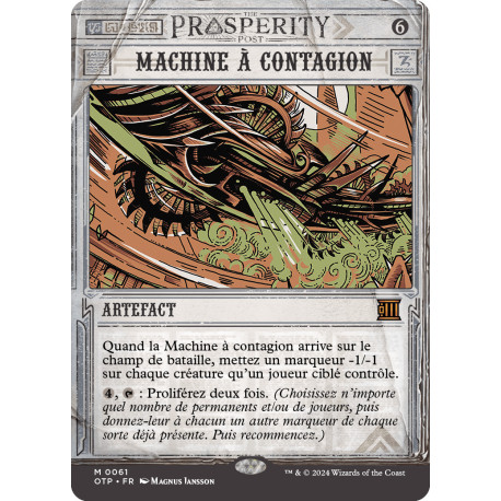 (Foil) Artefact - Machine à contagion (M) [OTP]