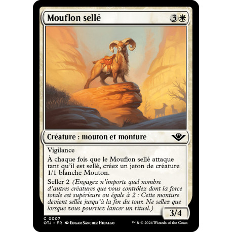 (Foil) Blanche - Mouflon sellé (C) [OTJ]