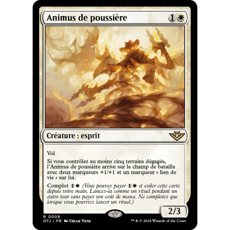 (Foil) Blanche - Animus de poussière (R) [OTJ]