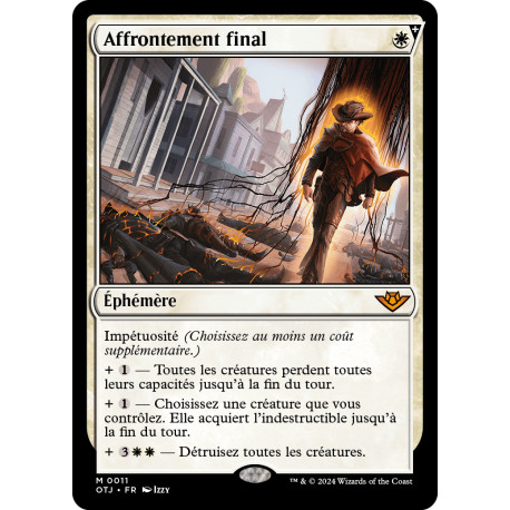 (Foil) Blanche - Affrontement final (M) [OTJ]