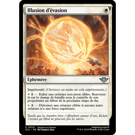(Foil) Blanche - Illusion d'évasion (U) [OTJ]