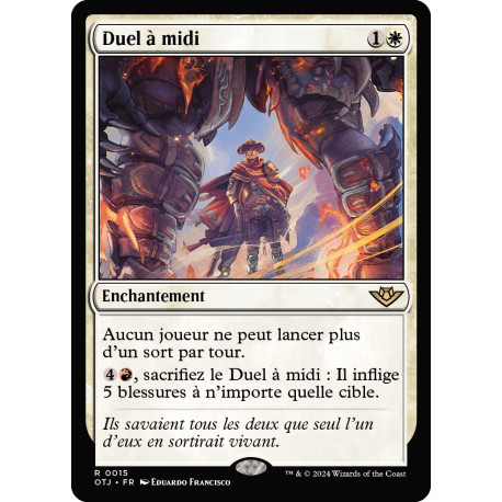 (Foil) Blanche - Duel à midi (R) [OTJ]