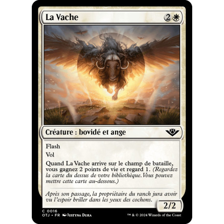 (Foil) Blanche - La Vache (C) [OTJ]