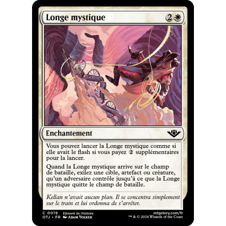 (Foil) Blanche - Longe mystique (C) [OTJ]
