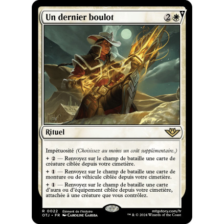 (Foil) Blanche - Un dernier boulot (R) [OTJ]
