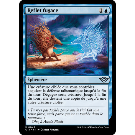 (Foil) Bleue - Reflet fugace (U) [OTJ]
