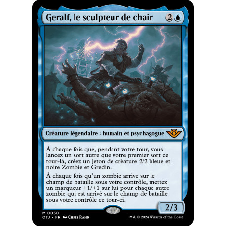 (Foil) Bleue - Geralf, le sculpteur de chair (M) [OTJ]