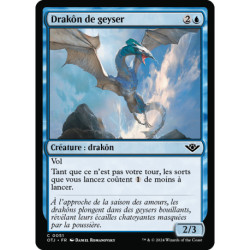 (Foil) Bleue - Drakôn de geyser (C) [OTJ]