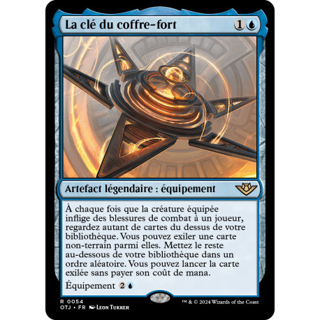 (Foil) Bleue - La clé du coffre-fort (R) [OTJ]