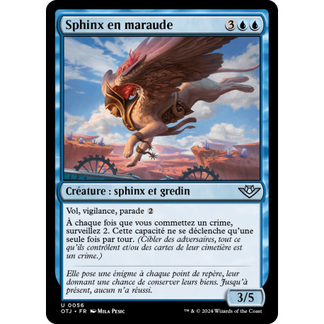 (Foil) Bleue - Sphinx en maraude (U) [OTJ]