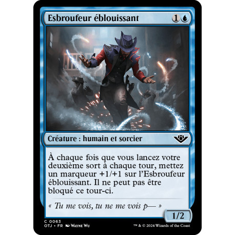 (Foil) Bleue - Esbroufeur éblouissant (C) [OTJ]