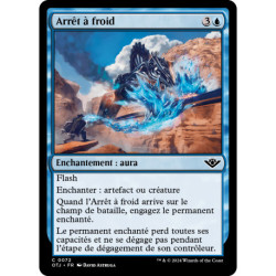 (Foil) Bleue - Arrêt à froid (C) [OTJ]