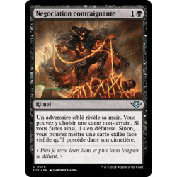 (Foil) Noire - Négociation contraignante (U) [OTJ]