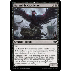 (Foil) Noire - Busard de Crochenoir (C) [OTJ]