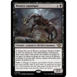 (Foil) Noire - Bronco caustique (R) [OTJ]