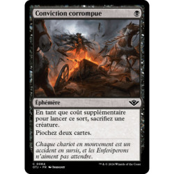 (Foil) Noire - Conviction Corrompue (C) [OTJ]