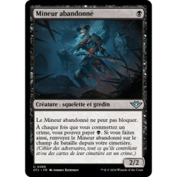 (Foil) Noire - Mineur abandonné (U) [OTJ]