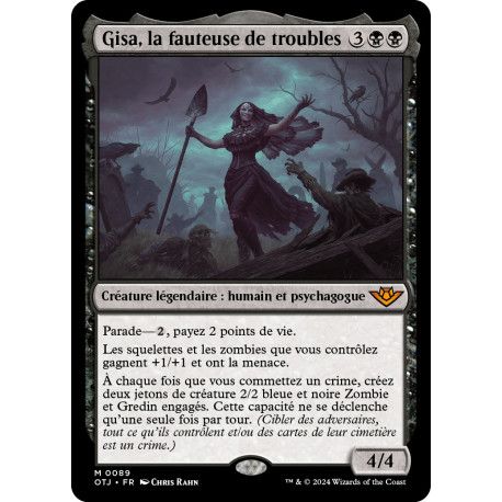 (Foil) Noire - Gisa, la fauteuse de troubles (M) [OTJ]