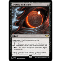 (Foil) Noire - Avarice insatiable (R) [OTJ]