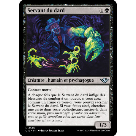 (Foil) Noire - Servant du dard (U) [OTJ]