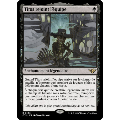 (Foil) Noire - Titos rejoint l'équipe (R) [OTJ]